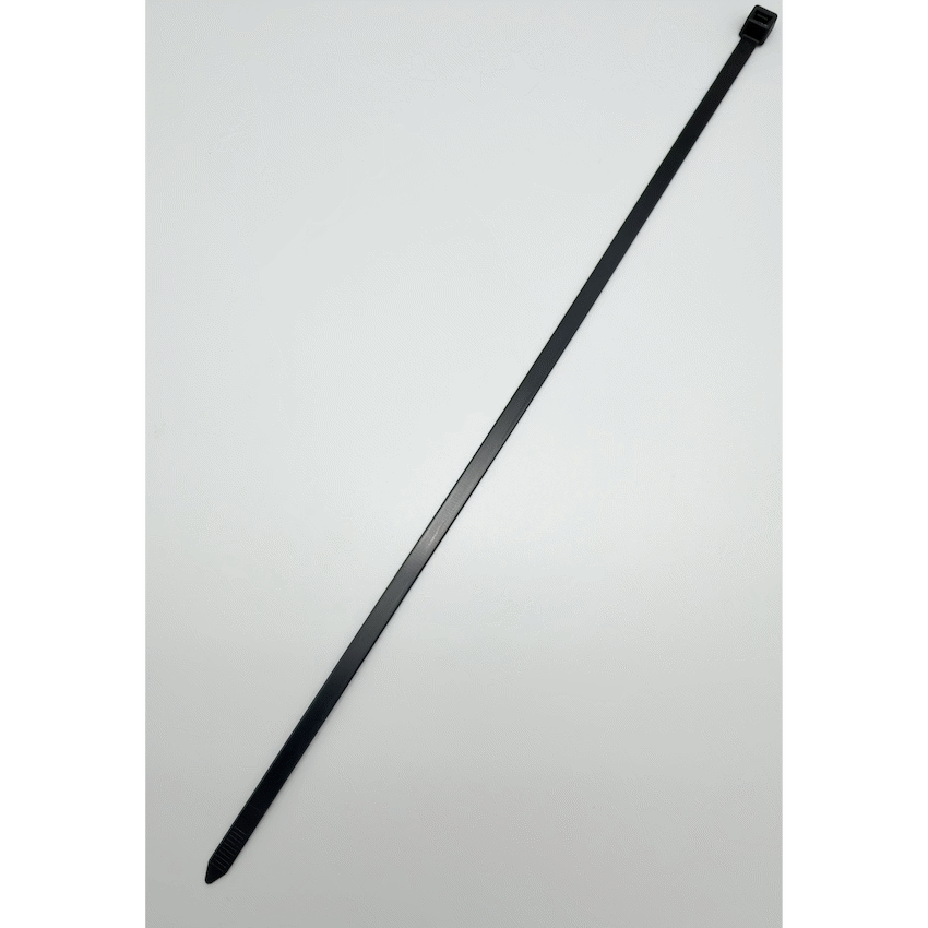 Ellies Ellies Cable Tie 7.9mm  X 400mm -  100 PACK SIZE - BK