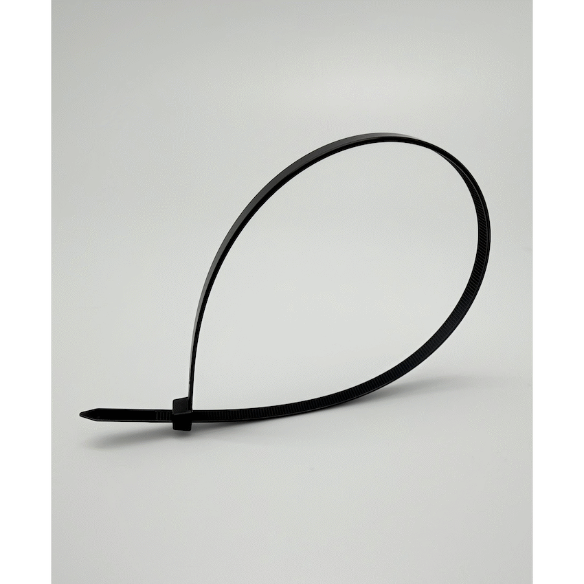 Ellies Ellies Cable Tie 7.9mm X 400mm - 20 PACK SIZE - BK