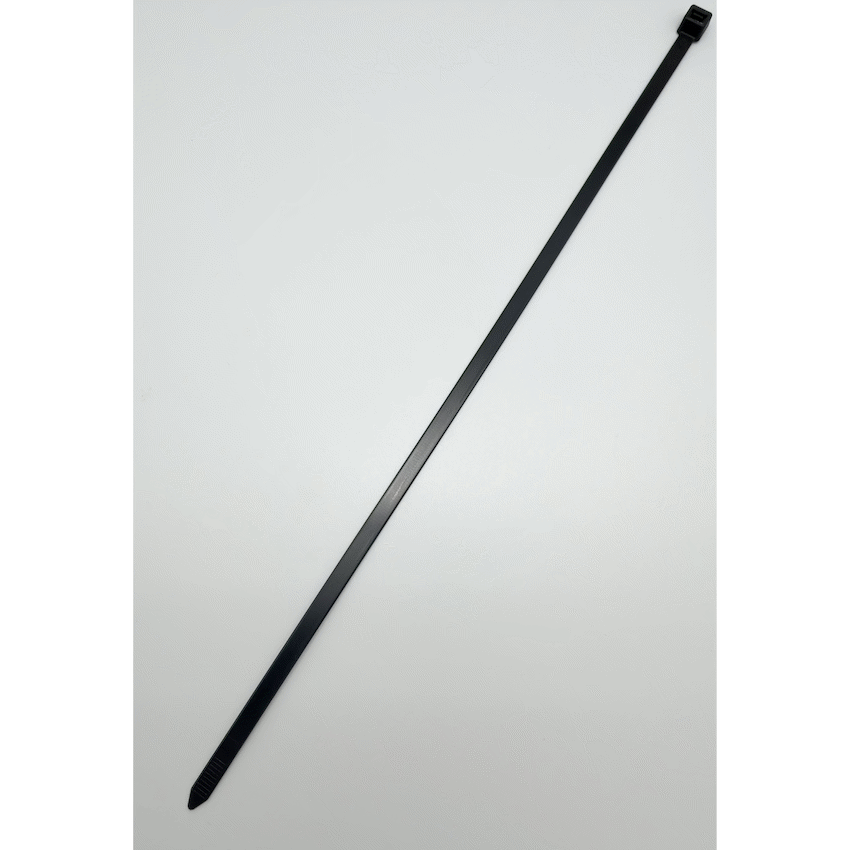 Ellies Ellies Cable Tie 7.9mm X 400mm - 50 PACK SIZE - BK