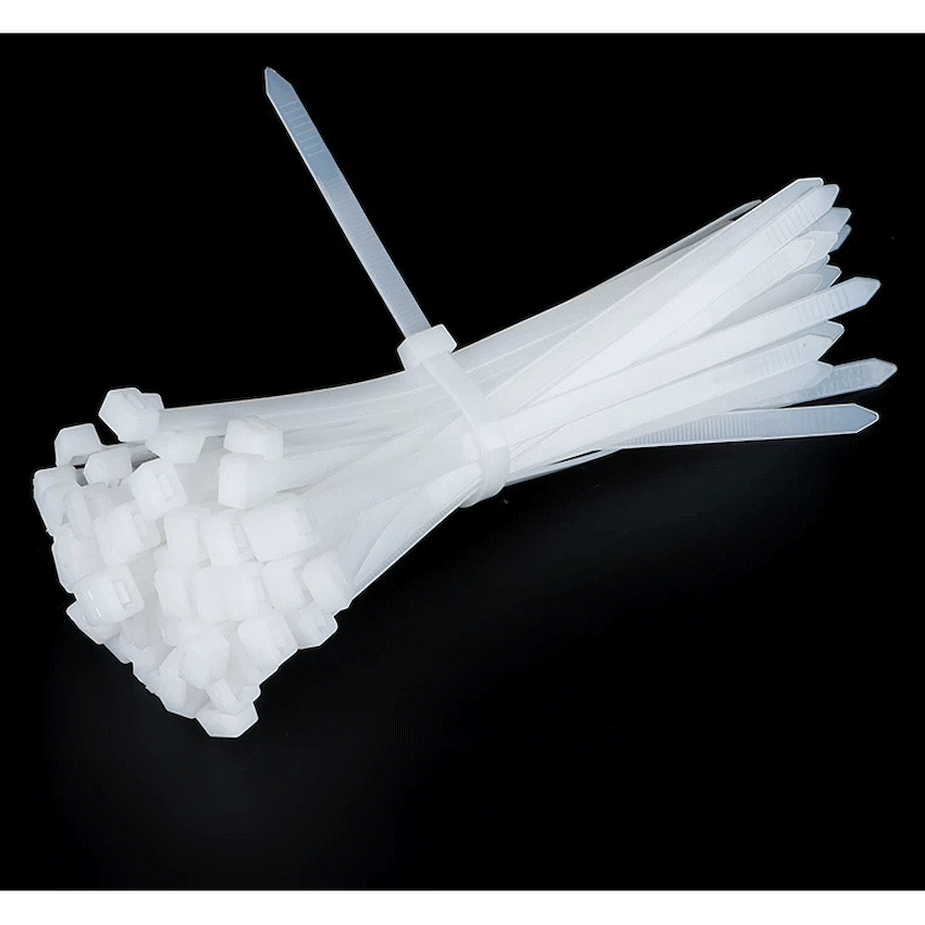 Ellies Ellies Cable Tie 7.9mmX 400mm - 50 PACK SIZE - WT