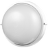 Ellies Ellies Illume Series - Large AC Round Bulkhead - Aluminium + Glass - E27 Base -WT