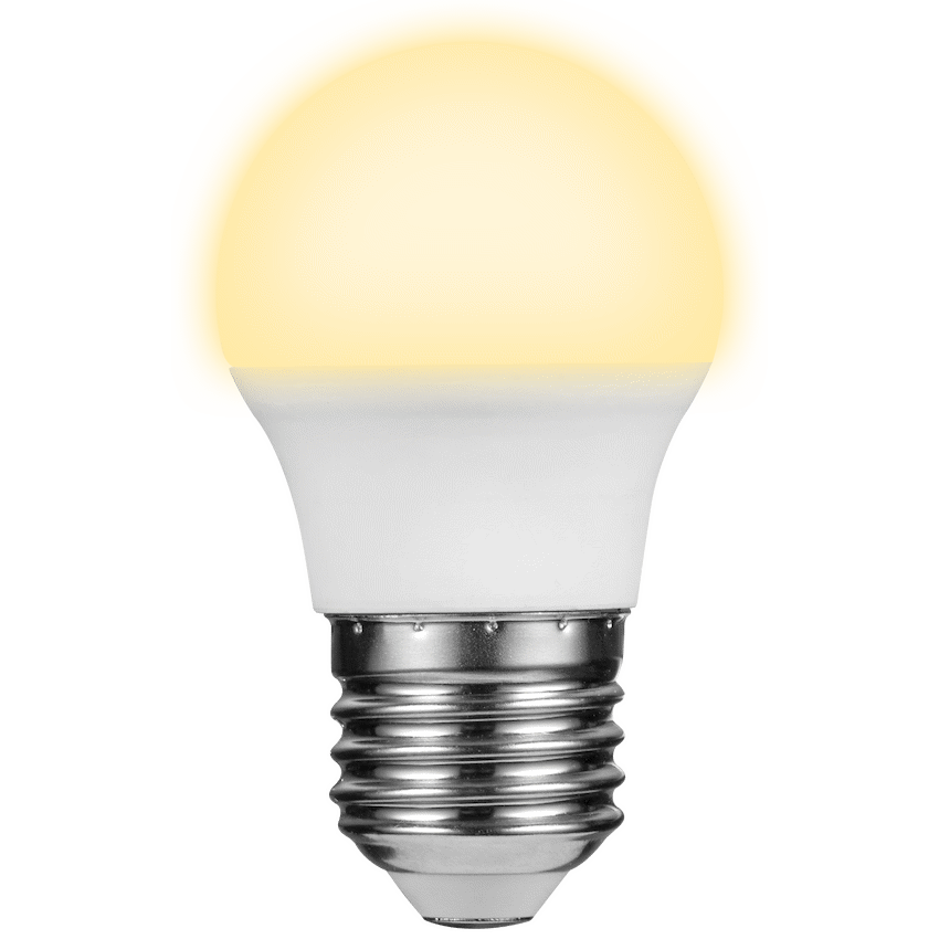 Ellies Lighting Ellies 5w G45 Residential Golfball Stick Bulb E27 WW