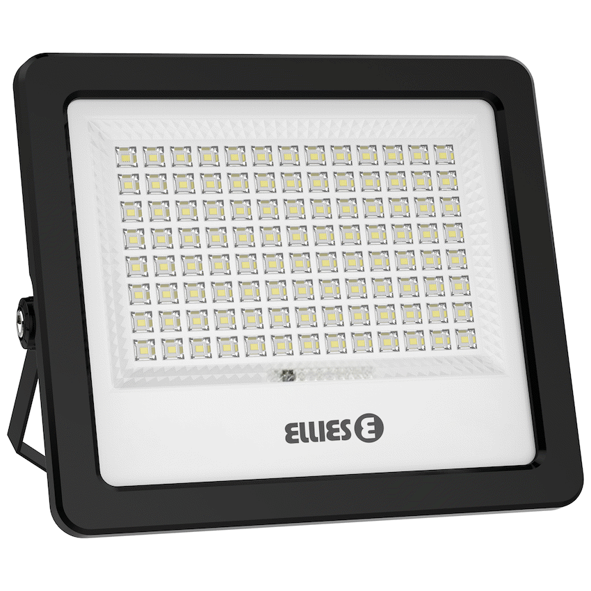 Ellies Lighting Ellies Nebula Series 180W Solar Flood Light  with 3CCT -BK
