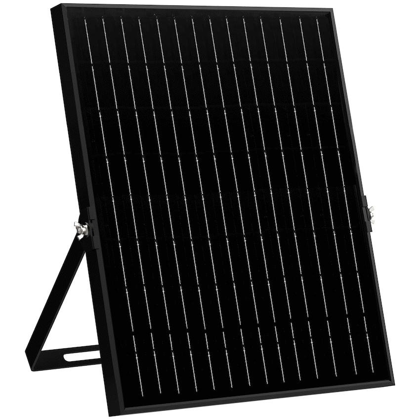 Ellies Lighting Ellies Nebula Series 300W Solar Flood Light  with 3CCT -BK