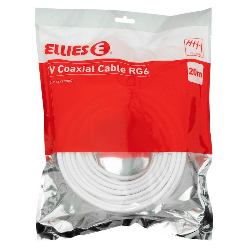 Ellies Televisions B/Pack 20m Coax Cable AC5C