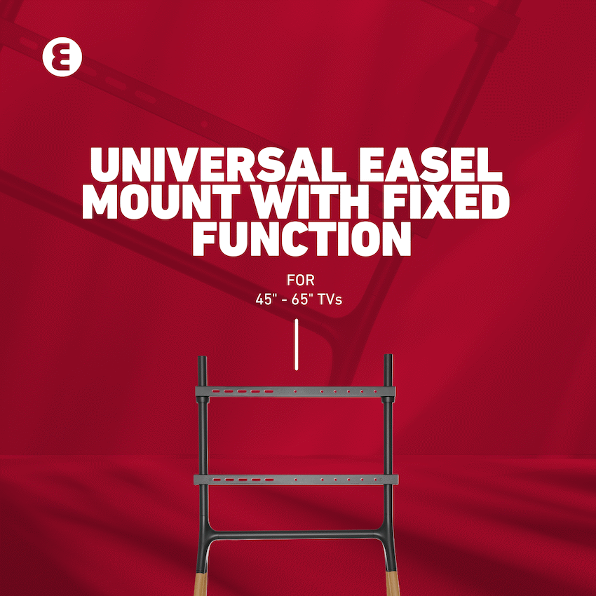 Ellies Televisions Ellies Solid series Fixed Easel TV Stand 45" - 70"