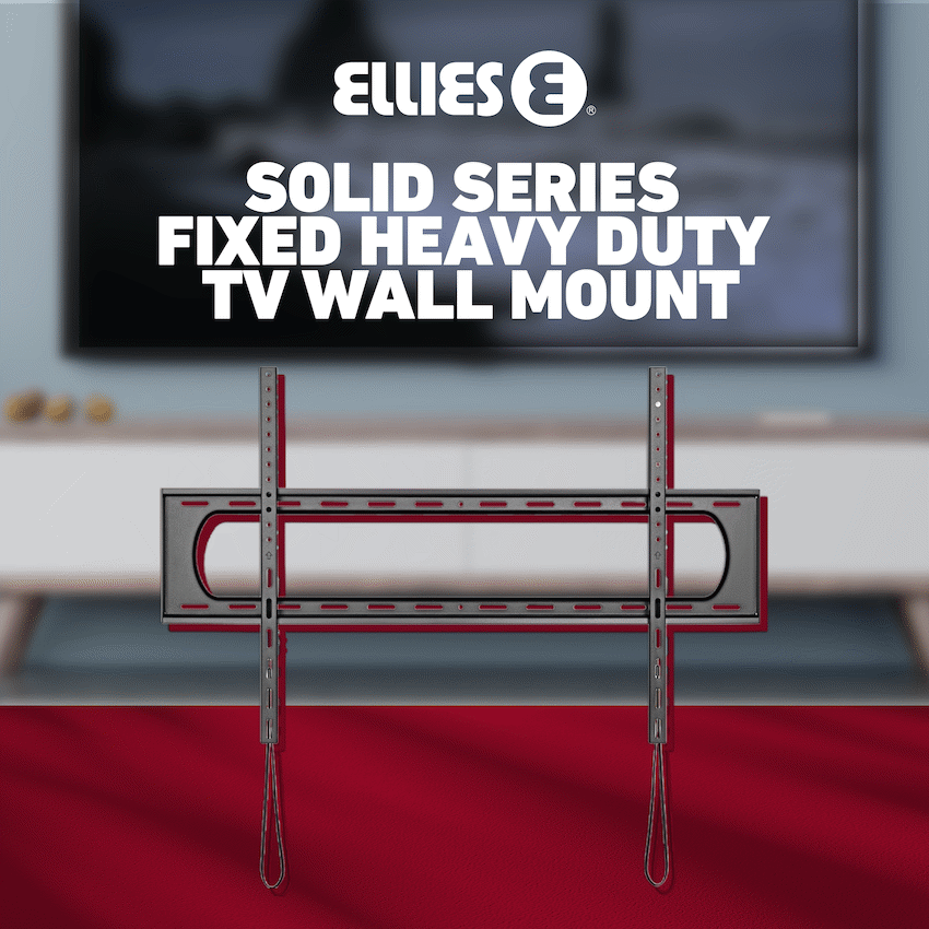 Ellies Televisions Ellies Solid series Fixed Heavy Duty Tv Wall Mount For 60" - 120" TVs