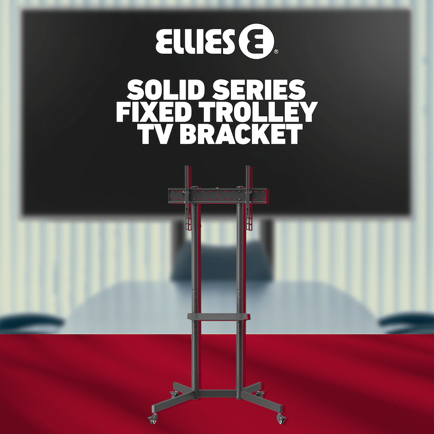 Ellies Televisions Ellies Solid series Fixed Trolley TV Bracket 37" - 70" TVs