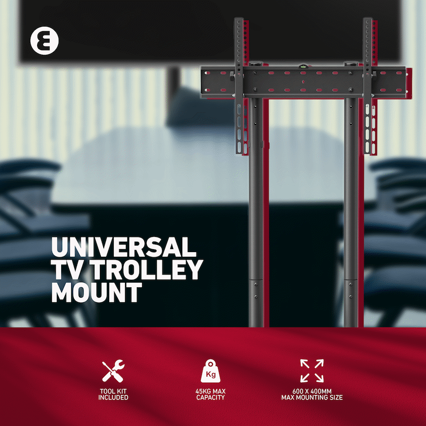 Ellies Televisions Ellies Solid series Fixed Trolley TV Bracket 37" - 70" TVs