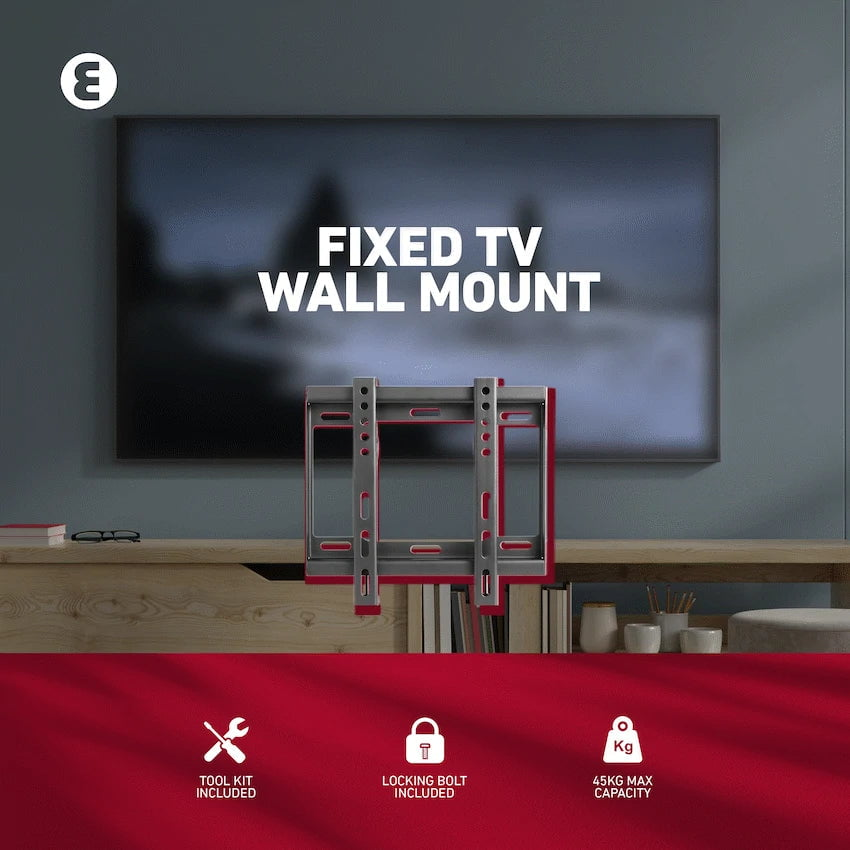 Ellies Televisions Ellies Solid series Fixed Tv Wall Mount For 23" - 42" TVs