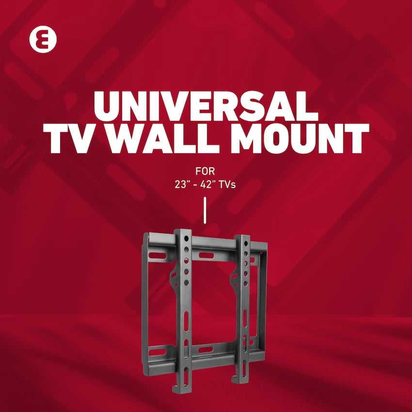 Ellies Televisions Ellies Solid series Fixed Tv Wall Mount For 23" - 42" TVs