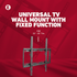 Ellies Televisions Ellies Solid series Fixed Tv Wall Mount For 32" - 55" TVs
