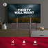 Ellies Televisions Ellies Solid series Fixed Tv Wall Mount For 37" - 70" TVs