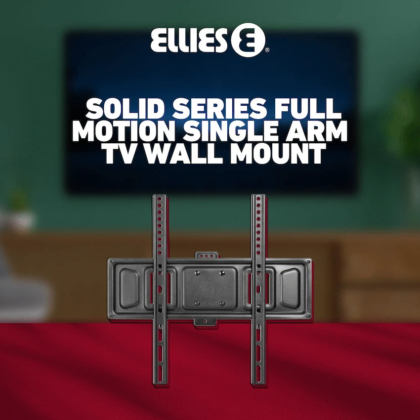 Ellies Televisions Ellies Solid series Full Motion Single Arm Mount 32"-65"TVs