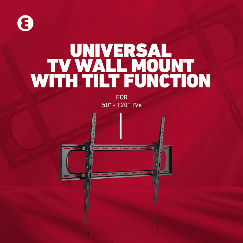Ellies Televisions Ellies Solid Series Heavy Duty  Tilt TV Wall Mount  60" - 120" TVs
