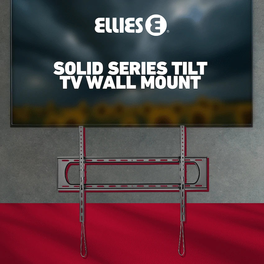 Ellies Televisions Ellies Solid Series Heavy Duty  Tilt TV Wall Mount  60" - 120" TVs