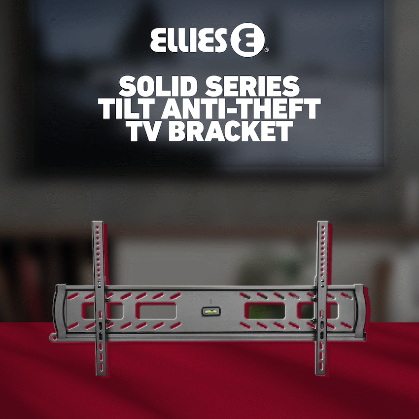 Ellies Televisions Ellies Solid Series Tilt Anti-Theft TV Bracket for 32'' - 90'' TV's