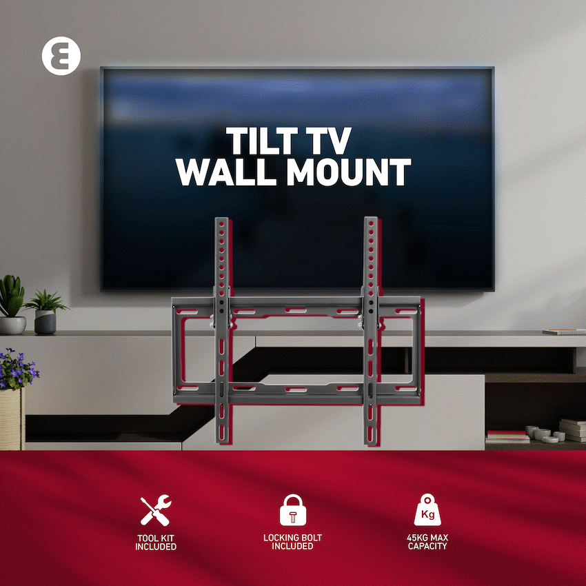 Ellies Televisions Ellies Solid series Tilt Tv Wall Mount For 32" - 55" TVs