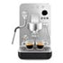 Smeg Matt Black Espresso Manual Coffee Machine - EMC02BLMEU