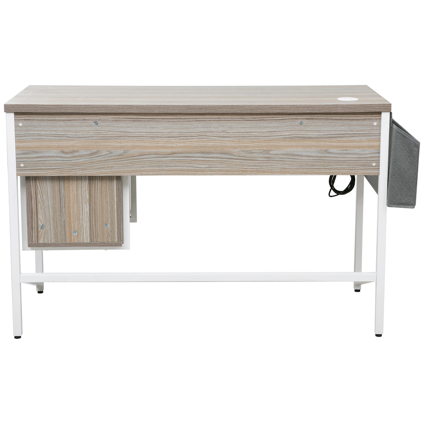 Everfurn Everfurn Premium Baquil Smart Desk, 2 x 3.1 USB Ports