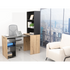 Everfurn Furniture Adaptive Desk, With  Bookshelf