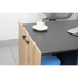 Everfurn Furniture Adaptive Desk, With  Bookshelf