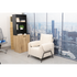 Everfurn Furniture Adaptive Desk, With  Bookshelf