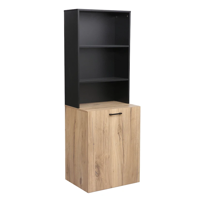 Everfurn Furniture Adaptive Desk, With  Bookshelf