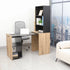 Everfurn Furniture Adaptive Desk, With  Bookshelf