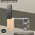 Everfurn Furniture Adaptive Desk, With  Bookshelf