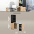 Everfurn Furniture Adaptive Desk, With  Bookshelf