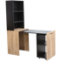 Everfurn Furniture Adaptive Desk, With  Bookshelf
