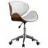 Everfurn Furniture Amos Mid Back Office Chair - White