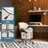 Everfurn Furniture Amos Mid Back Office Chair - White