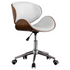 Everfurn Furniture Amos Mid Back Office Chair - White