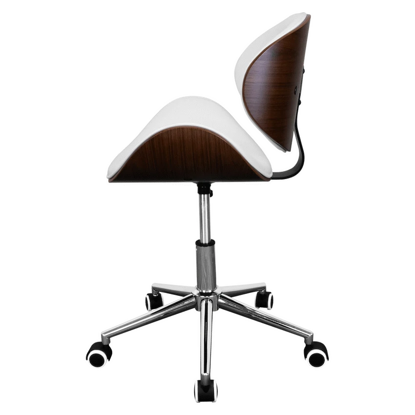 Everfurn Furniture Amos Mid Back Office Chair - White