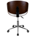 Everfurn Furniture Amos Mid Back Office Chair - White