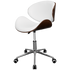 Everfurn Furniture Amos Mid Back Office Chair - White
