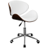 Everfurn Furniture Amos Mid Back Office Chair - White