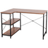Everfurn Furniture Everfurn Anthony L-Shaped Corner Work Desk - Steel Frame