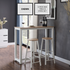 Everfurn Furniture Everfurn Chenin 3-Piece Bar Table & Stool Set with Powder-Coated Frame