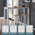 Everfurn Furniture Everfurn Chenin 3-Piece Bar Table & Stool Set with Powder-Coated Frame
