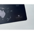 Everfurn Furniture Everfurn Desk Mat - World Map - Large - Black - Non-Slip