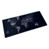 Everfurn Furniture Everfurn Desk Mat - World Map - Large - Black - Non-Slip