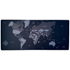 Everfurn Furniture Everfurn Desk Mat - World Map - Large - Black - Non-Slip