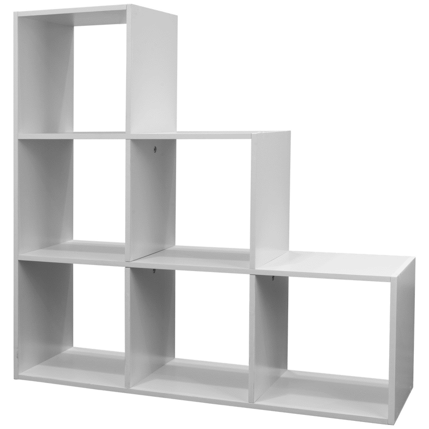 Everfurn Furniture Everfurn Hexagon Bookshelf, High Pressure Laminate