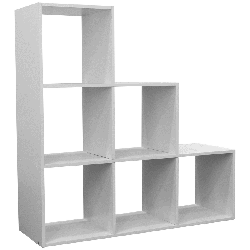 Everfurn Furniture Everfurn Hexagon Bookshelf, High Pressure Laminate