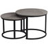 Everfurn Furniture Everfurn Indus Nesting Coffee Table - Ash Grey - Extra Large (2 Piece)