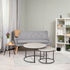 Everfurn Furniture Everfurn Indus Nesting Coffee Table - White (2 Piece)