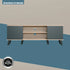 Everfurn Furniture Everfurn Laurel TV Stand 1600w, Two Cupboards